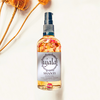 Natural ultra hydrating body oil with neroli and squalene