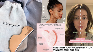 What your gua sha is made out of matters! Stainless steel is elite, here's why...
