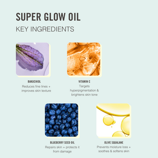 Super Glow Face Oil - 1% Bakuchiol and Vitamin C