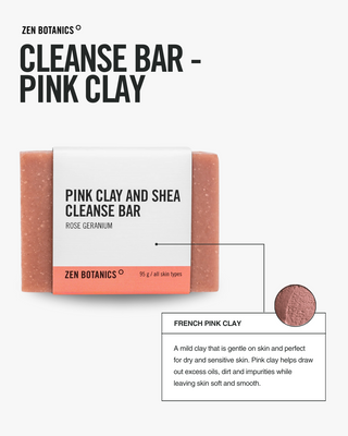 Cleanse Bar - Pink Clay Soap