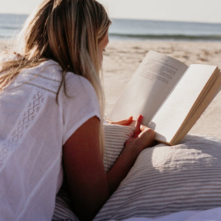 'Natural Stripe' Quilt Cover Set