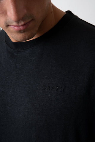 DESTii Black Hemp T-Shirt