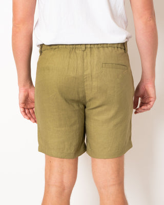 DESTii Khaki Linen Shorts