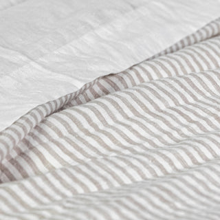 'Natural Stripe' Quilt Cover Set