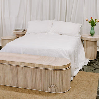 Crisp White Quilt Cover Set