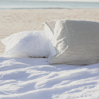 Crisp White Quilt Cover Set